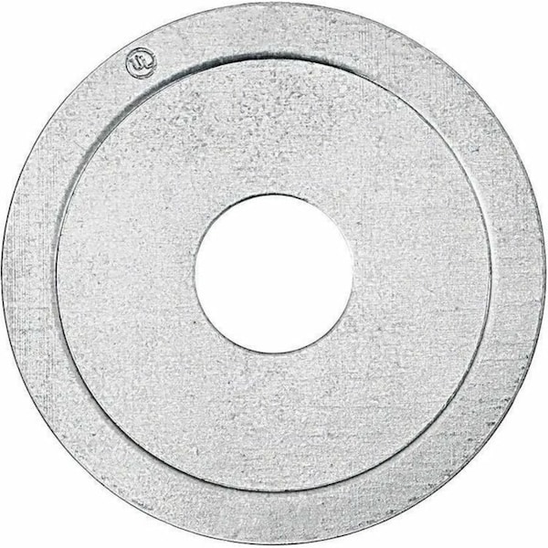 Dottie Conduit Fitting Reducing Washer, 3-1/2 in x 1 in, Steel, PVC Coated, Red RW93 - main