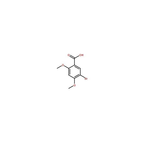 Ak Scientific 5-Bromo-2, 4-dimethoxybenzoic acid (5g), CAS 32246-20-1 3585AB-5g - main