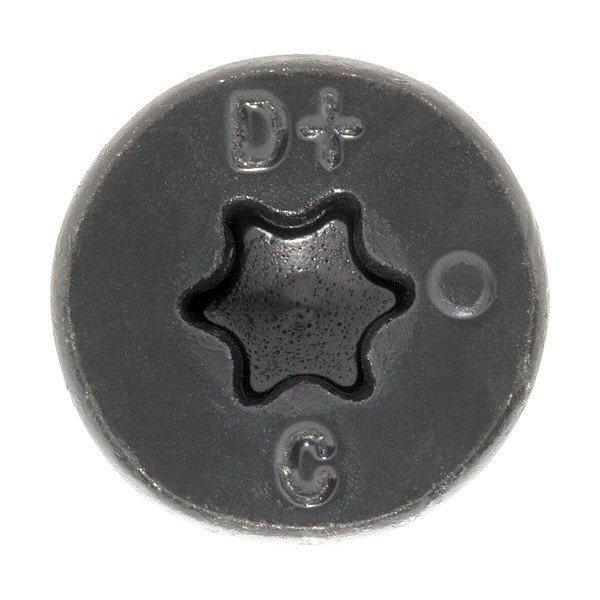Dewalt Concrete Anchor Screw, 3/16 in Dia., Flat, 2 3/4 in L, Steel Zinc Plated, 1000 PK DFM2ELG832S - main