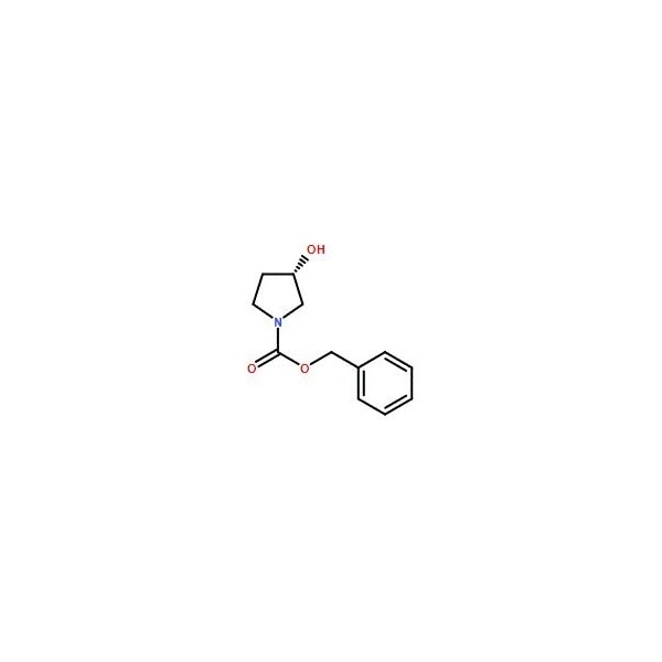 Ak Scientific (S)-(+)-1-Cbz-3-Pyrrolidinol (5g), CAS 100858-32-0 X8530-5g - main