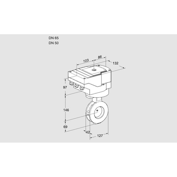 Honeywell Kromschroder IBGF65/50Z05/20-60W3E KS88301878 - main