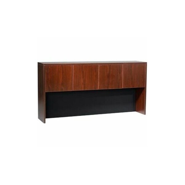 Boss Hutch With Doors, Mahogany, 71"x15"x36" N144-M - main
