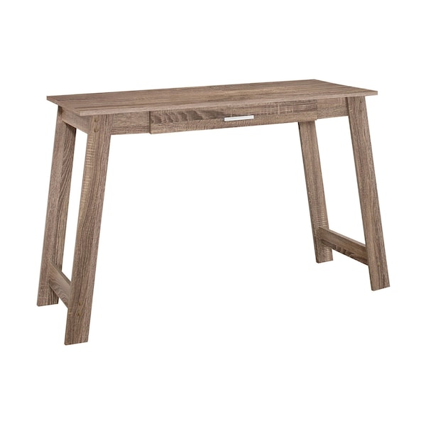 Homeroots 42" Taupe Computer Desk 333403 - main
