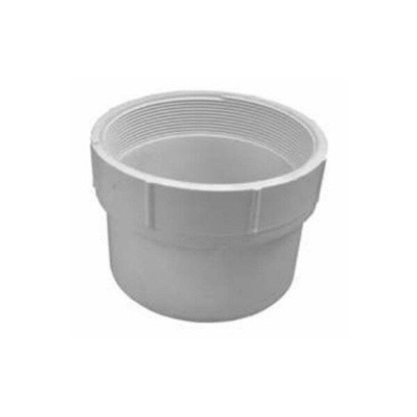 Charlotte Pipe And Foundry 6 SCH 40 Clean Adapter PVC 00105 1400HA - main