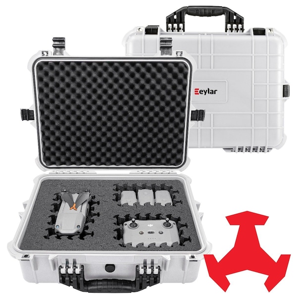 Eylar 20in Large Hard Case Equipped With Ragar Reconfigurable & Reusable XP Crosslinked Foam Insert SA00002-WHI-RG-XP - main
