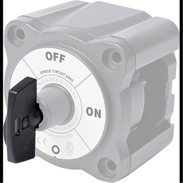 Blue Sea Systems s Black Replacement Key for 6005 Mini Battery Switch BS-7900200 - main