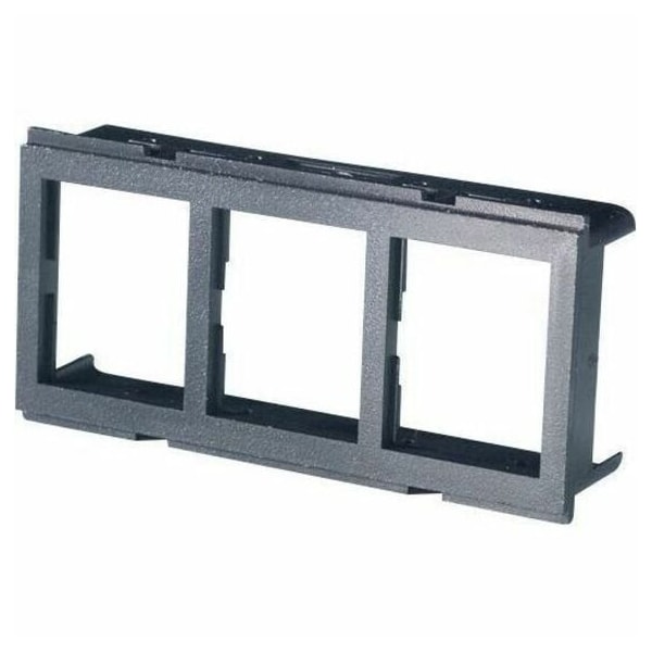 Ortronics ADAPTER FOR MINI-MOD MODULAR, FURNITURE BEZEL TRACJACK, BLACK 42100009-00 - main