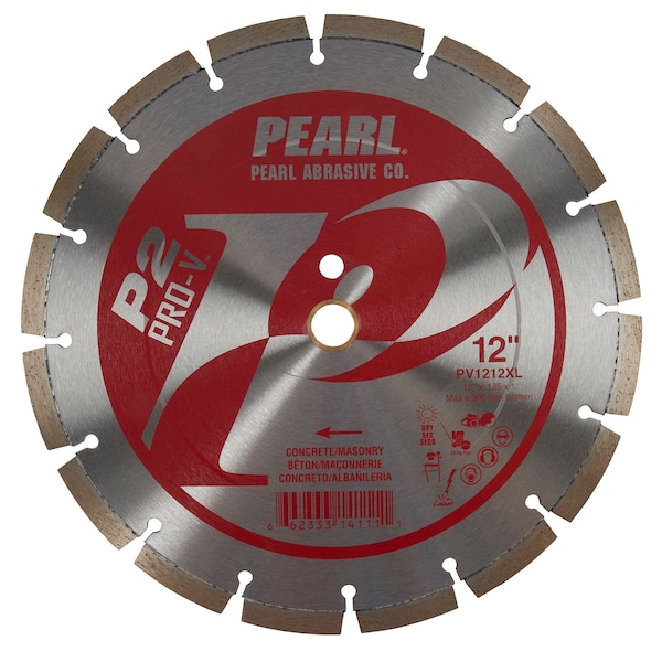 Pearl P2 Pro-V Segmented Blade 12 in. x .125 x 1 in. PV1212XL - main