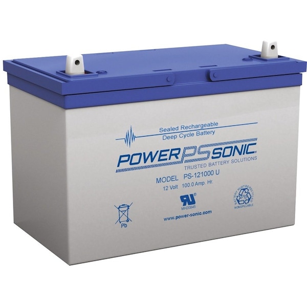 Power-Sonic Power Sonic PS-121000U - 12V 100Ah Rechargeable Sealed Lead Acid (SLA) Battery PS-121000 U - main