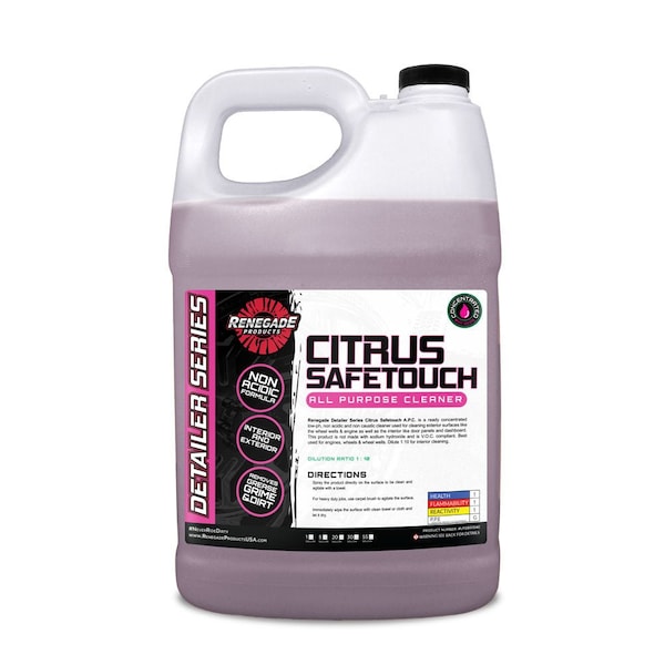 Renegade Products Usa Citrus Safetouch APC All-Purpose Cleaner 1 Gallon LFGBS104G01 - main
