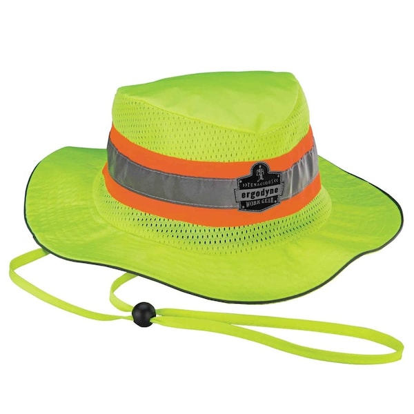 Glowear Ranger Hat, Large/X-Large, Hi-Viz Lime, 150D Oxford Polyester, 8935 23260 - main
