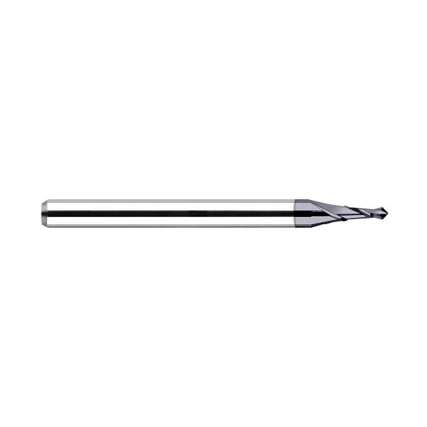 Harvey Tool 0.0450in Drill DIA x 0.0680in Flute Length, 140Deg Carbide Spot Drill, 2 Flutes, AlTiN Coated 815845-C3 - main
