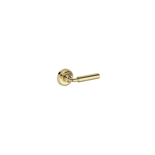 Baldwin Residential Door Levers Passage Right Hand Non-Lacquered Brass PSLACRRR031 - main
