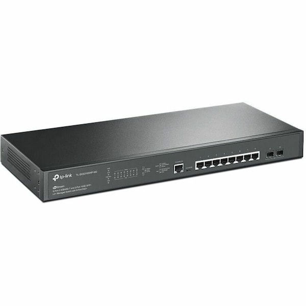 Tp-Link JetStream 8-Port 2.5GBASE-T an and 2-Port 10GE SFP+ L2+ Managed Switch with PoE+ SG3210XHP-M2 - main