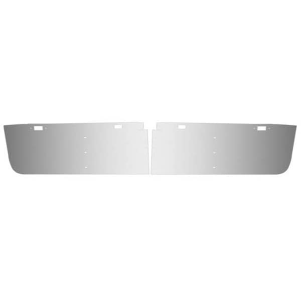 Ilc Replacement For Kenworth T660 Year 2008 12 In Stainless Steel Drop Visor WZ-EFXW-W - main