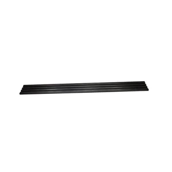 Durston Manufacturing BLACK RAIL TRAY 12" NO STUDS VIMRD12BK - main