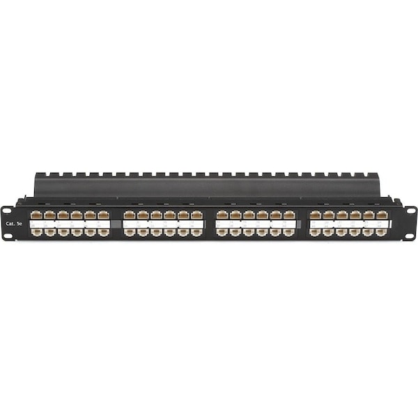 Black Box Spacegain Cat5E High-Density Feed-Throug, 48-Port, RJ45 JPM810A-HD - main