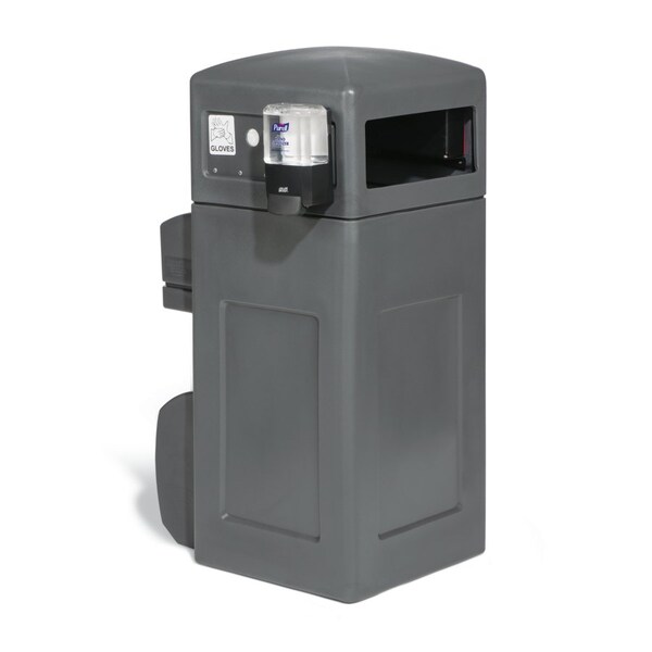 Masonways WASTE WNDSHLD, GRAY 20X47X27IN SVC105-GY - main