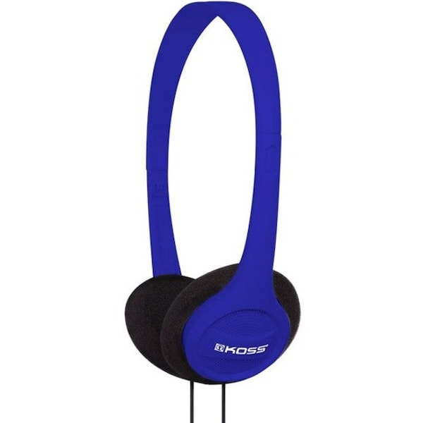 Koss KPH7B Portable On-Ear Headphone With Adjustable Headband - Blue KPH7B - main