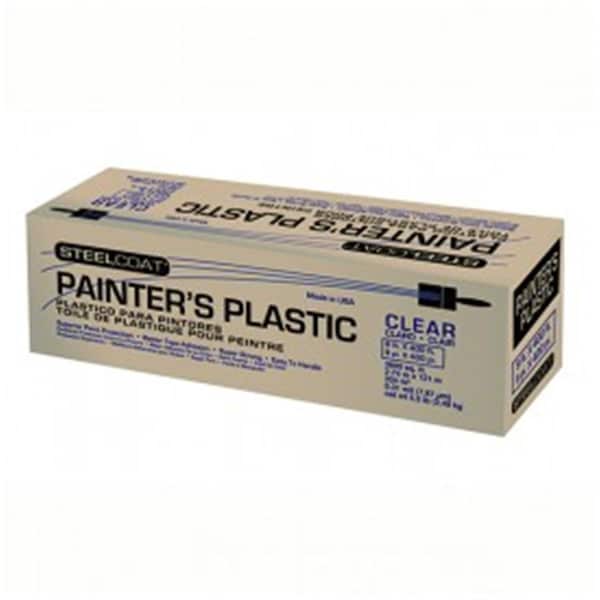 Hot House Designs 222672 10 x 25 ft. 4 Mil Steelcoat Clear Plastic Sheeting, 12PK HO3562266 - main