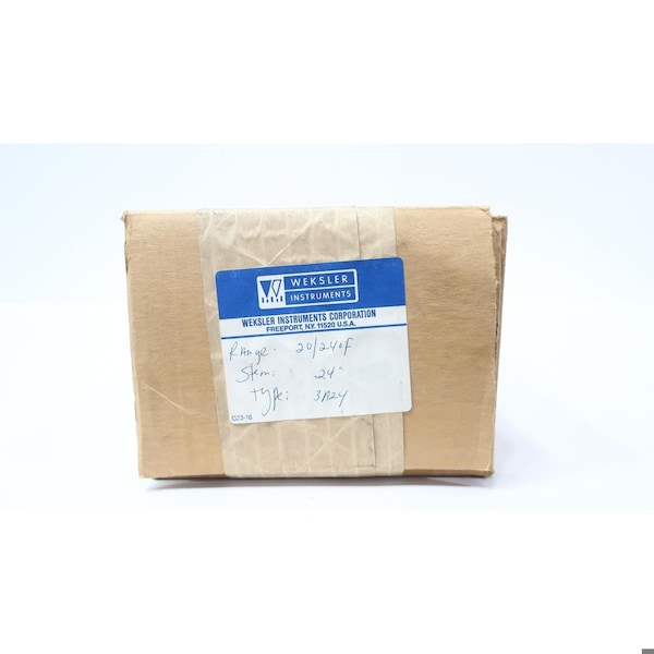 Weksler Bimetal Thermometer 3In 24In 20-240F 3A24 - main