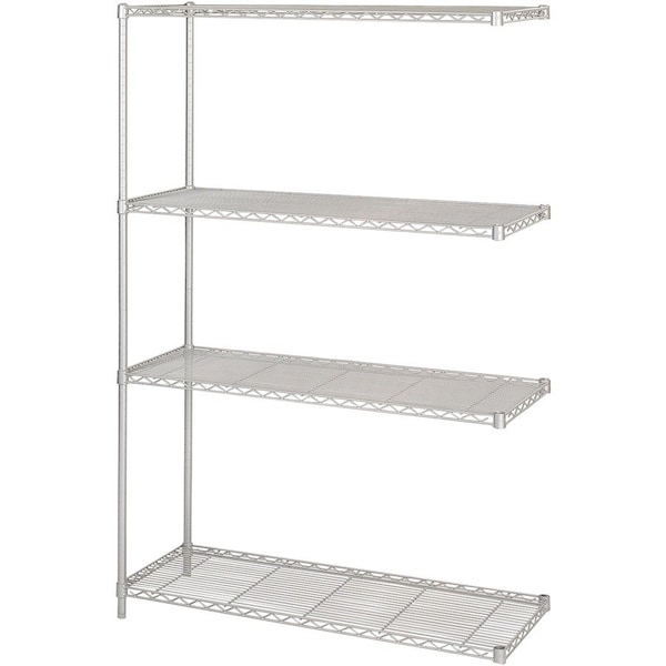 Safco Industrial Shelf Add-On Unit, 48 x 18" 5292GR - main
