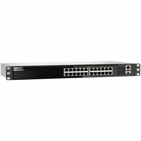 Qnap RACKMOUNT SWITCH, LAYER 3 LITE 24 PORT MANAGED SWITCH, 24 QSW-M3224-24T-US - main