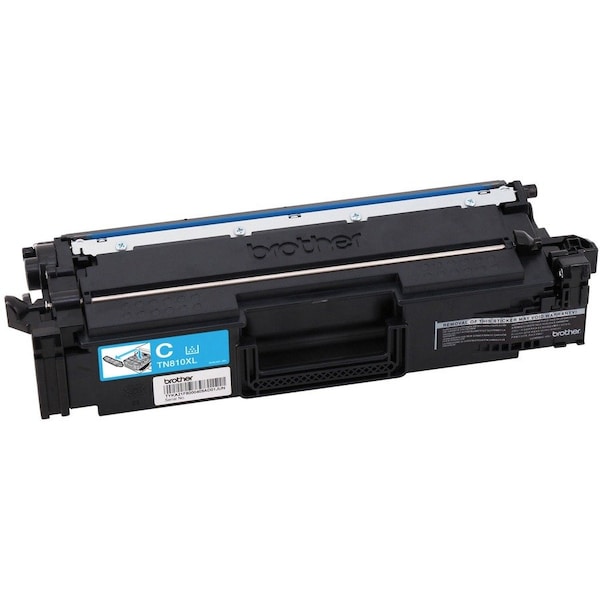 Brother High Yield Cyan Toner Cartridge 9,000 Yield TN810XLC - main