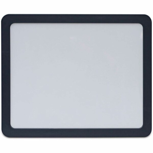 Universal Recycled Cubicle Dry Erase Board, Plastic Frame, 15-7/8"W x 12-7/8"H, White Melamine UNV08165 - main