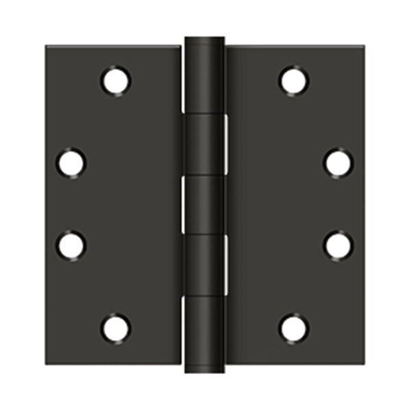 Dendesigns 4.5 x 4.5 in. Heavy Duty Square Hinge, Oil-Rubbed Bronze DE945747 - main