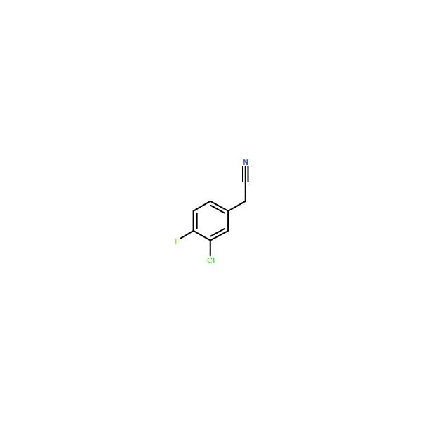 Ak Scientific 3-Chloro-4-fluorobenzyl cyanide (5g), CAS 658-98-0 X2653-5g - main
