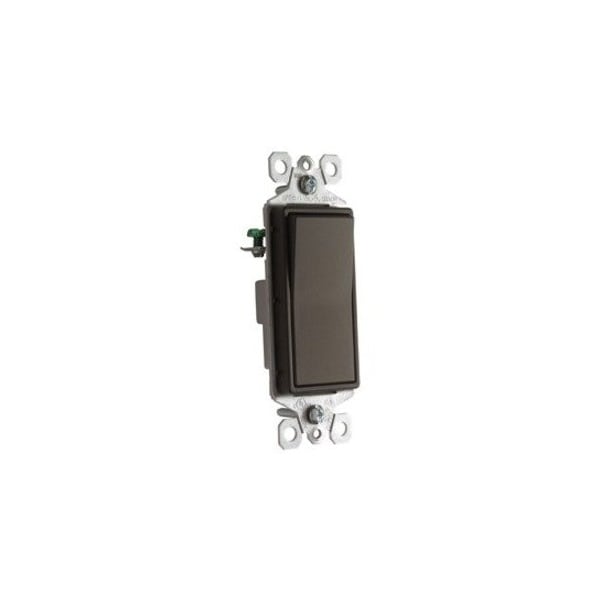 Legrand radiant Rocker Switch, 15 A, 120/277 VAC, Screw Terminal, Thermoplastic Housing Material TM870DBCC10 - main