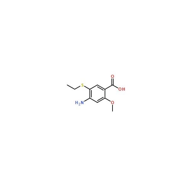 Ak Scientific 4-Amino-5-(ethylthio)-2-methoxybenzoic acid (5g), CAS 71675-86-0 P096-5g - main