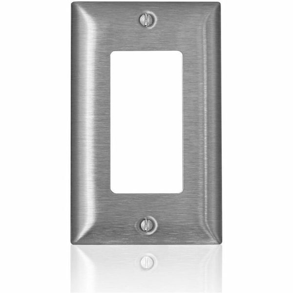 Leviton WallPlate, Decorator-Rocker, SS SS26-40 - main