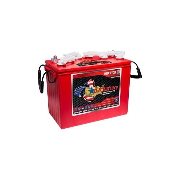 Us Battery 12V 155Ah Deep Cycle Battery, FLA, UTL Terminal, SpeedCap Cover 803438 - main