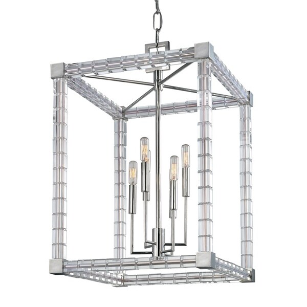 Hudson Valley Lighting Alpine 6 Light Lantern 18.5 In. Polished Nickel 7118-PN - main