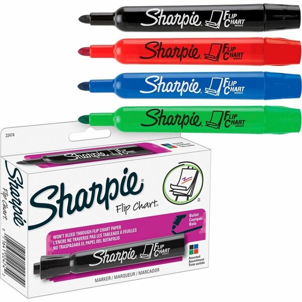 Sanford Assorted Waterbased Marker, Bullet Tip 22474 - main
