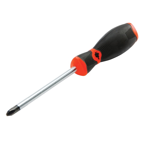 Performance Tool Phillips Round No 2 X 4 In Screwdriver No 2, W30963 W30963 - main