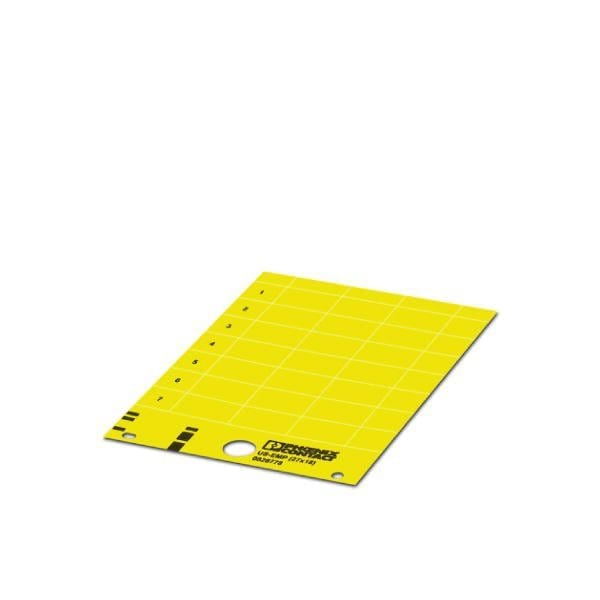 Phoenix Contact US-EMP 27X18 YE Snap-in markers Card 0828850 - main