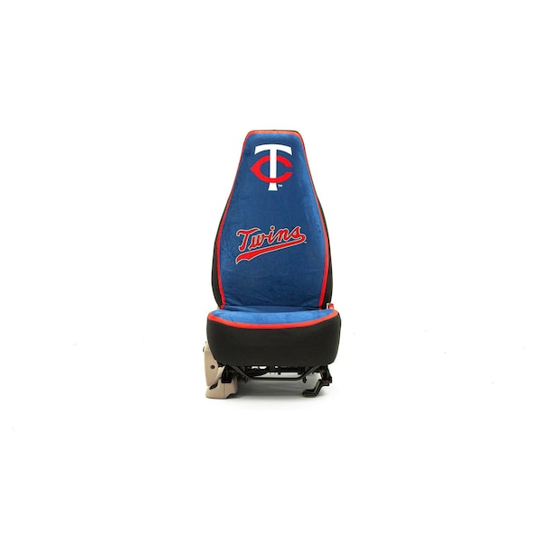 Coverking UNIVERSAL SEAT COVER ULTI-SUEDE WITH MINNESOTA TWINS LOGO H2HRF2 - main