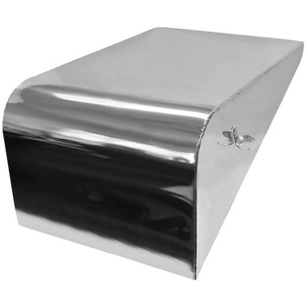 Ilc Replacement For Peterbilt 384 Year 2012 Aluminum Battery Box Cover W/ Stem Up Clamps WZ-EL2U-E - main