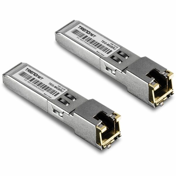 Trendnet 1000BASE-T RJ45 Copper 2PK TEG-MGBRJ/2 - main