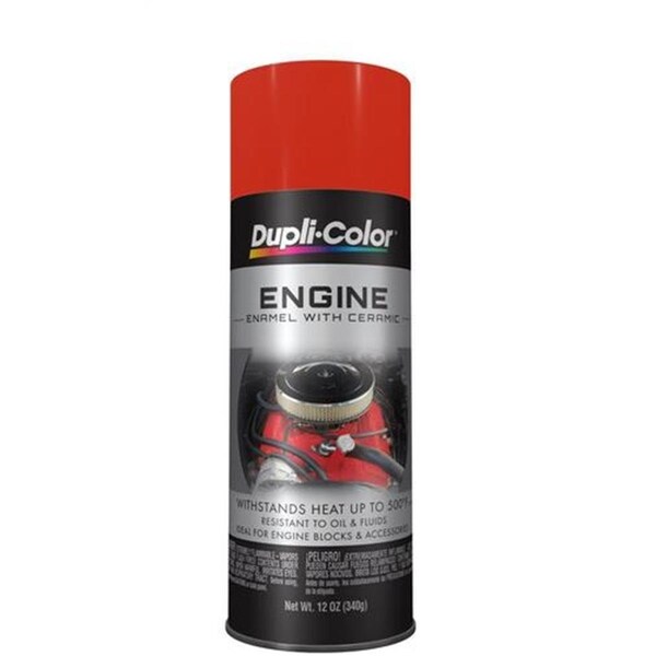 Vht 12 oz Engine Enamel Paint Chrysler HemiOrange S24-DE1652 - main