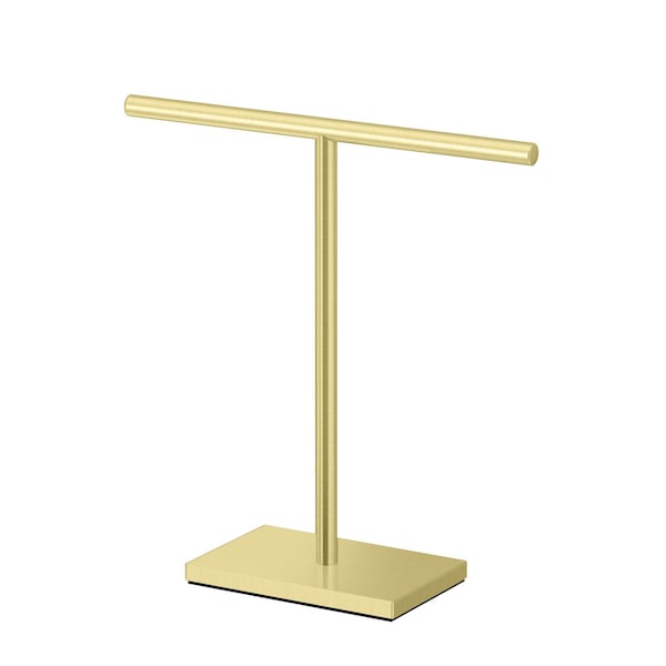 Gatco Countertop 11" Hand Towel Holder, Brushed Brass 1444B - main