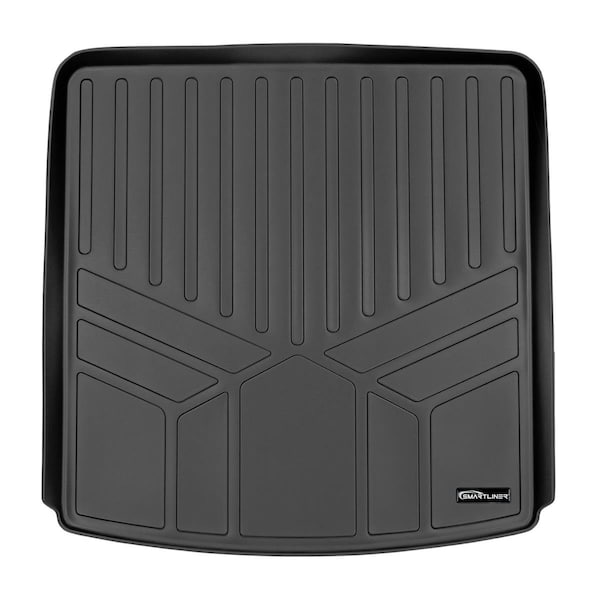 Smartliner All Weather Trunk Floor Mat Behind 2nd Row Seat Cargo Liner for 2020-2021 Cadillac XT6, Black SD0230-R - main