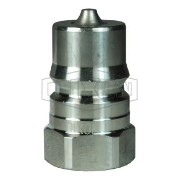 Dixon DQC HS Interchange Steam Female Plug, 1/2-14 Nominal, Female NPTF, 303 Stainless Steel HS4F4-S - main