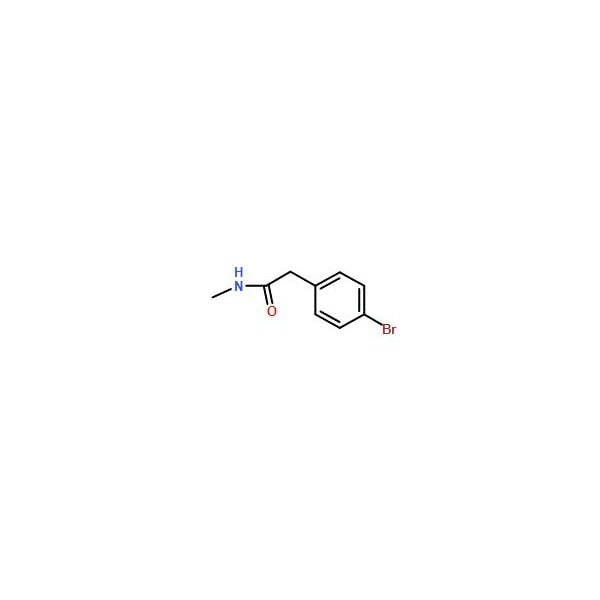 Ak Scientific 2-(4-Bromophenyl)-N-methylacetamide (25g), CAS 7713-76-0 V7700-25g - main