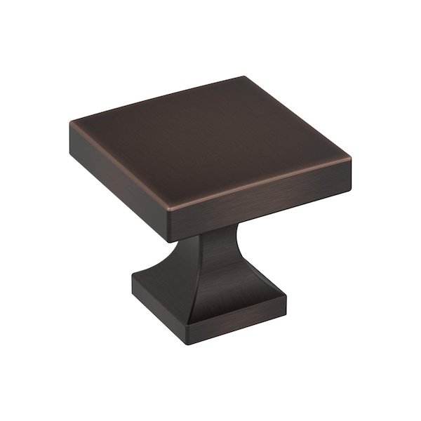 Amerock Pedestal 1-1/16 inch (27mm) Length Oil-Rubbed Bronze Cabinet Knob, 25PK 25VMP37024ORB - main