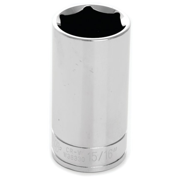 Performance Tool 3/8 In Dr. Deep Socket 15/16 In Socket Dp 15/16, W38330 W38330 - main