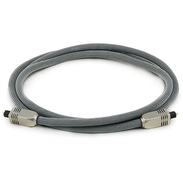 Monoprice 6ft Premium Optical Toslink Cable with Metal Fancy Connector 2764 - main